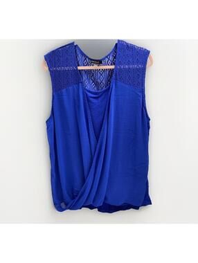 Devoted Women’s Blue 2X Top Casual Stylish Plus Size Comfortable Shirt